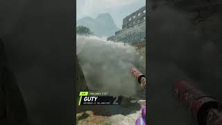 guty 4 kills, all headshots, through smoke vs G2 on Ancient