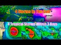 4 Tropical Storms Within 3 Days Form In The Gulf - The WeatherMan Plus Weather Channel