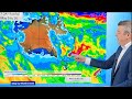 Australia 7 day sydneys rain risks tas gales brief showers for vic