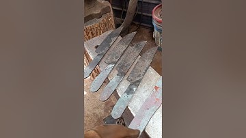 Knife Blade Hardness, File Testing Sound Comparison #knifemaking