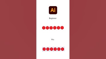 Illustrator Beginner vs Pro Hack: Perfect Shape Alignment & Arrangement!