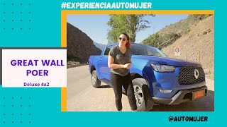 Great Wall Poer  #ExperienciaAutoMujer