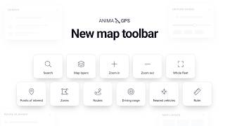 Anima GPS: New Map Toolbar | Search, Truck Routing & More screenshot 2