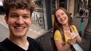 Niklas lernt vloggen und Gen Z Slang! Ein Tag in Köln mit @esther lioba