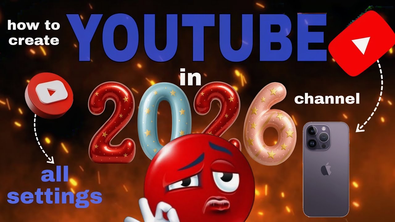 how to create a youtube channel in 2026 - YouTube