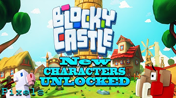 Blocky Castle - New Characters Unlocked