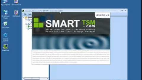 How to recover Windows servers from TSM BA and TDP backups using SMARTtsm.com