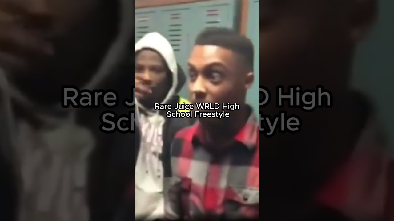 RARE Juice WRLD High School Freestyle! 🔥🥶