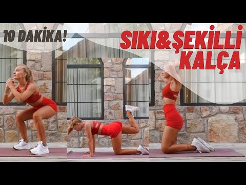 10 DAKİKADA SIKI&ŞEKİLLİ KALÇA!