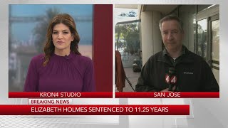 Elizabeth Holmes sentenced to 11.25 years