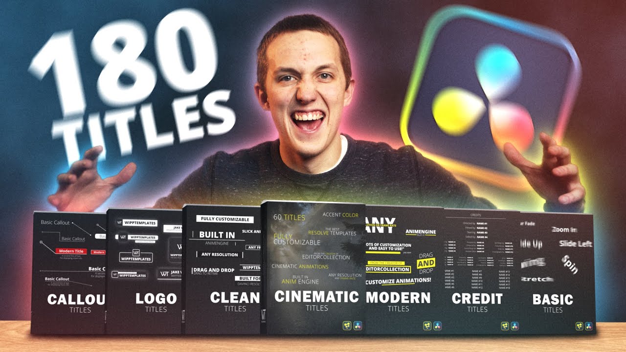 The BEST Davinci Resolve Titles | EditorTitles