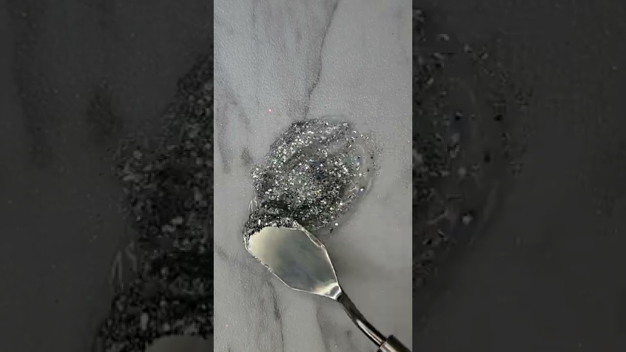 How To Make A SILVER Lip Gloss At Home! shorts lipglossmaking YouTube