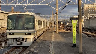 JR西日本 221系 NB801編成 大和路快速大阪環状線行 王寺駅 入線