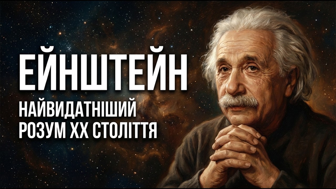 Альберт Ейнштейн — найвидатніший розум ХХ століття | Повна біографія | Історія для сну