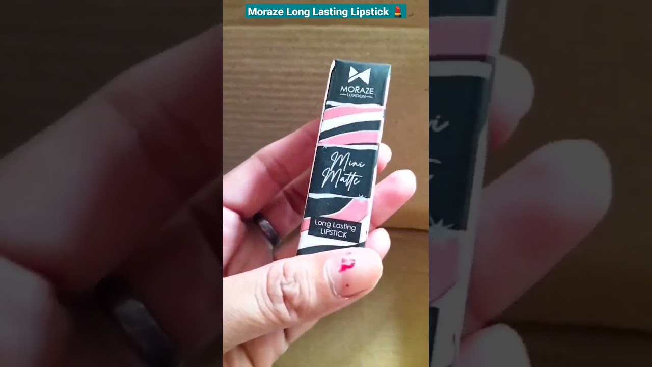Moraze London Long Lasting Lipstick 💄💄  Mini Matte 