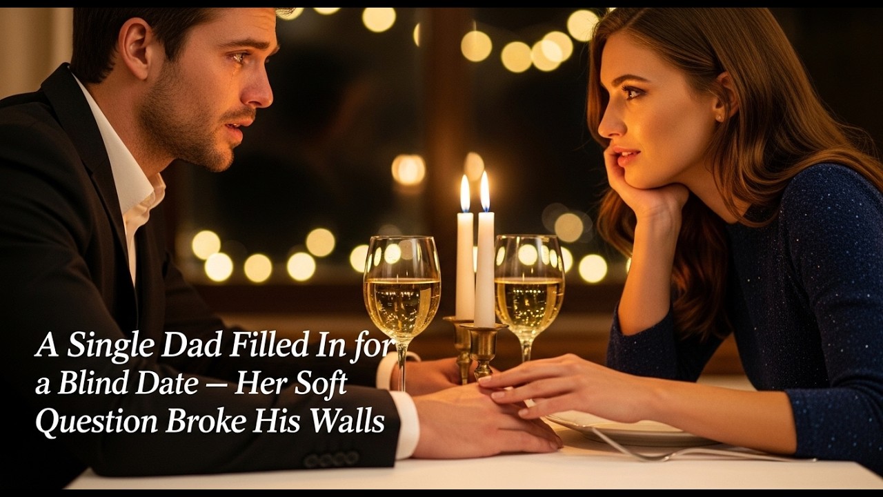 A Single Dad Filled In for a Blind Date — Her Soft Question Broke His Walls