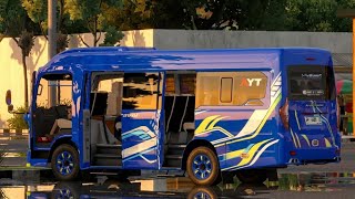 𝗧𝗘𝗥𝗕𝗔𝗥𝗨❗𝗕𝗨𝗦𝗦𝗜𝗗 𝗠𝗢𝗗 ISUZU 𝗘𝗟𝗙 HYDER by ADIT SUTEDJO $ BUSSID MOD TRAVEL ISUZU ELF LIVERY ARYU TRAVEL screenshot 4