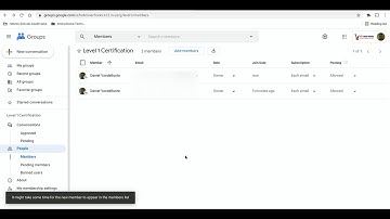 Adding Members to a Google Group