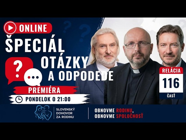 Otázky a odpovede (116. časť) PREMIÉRA