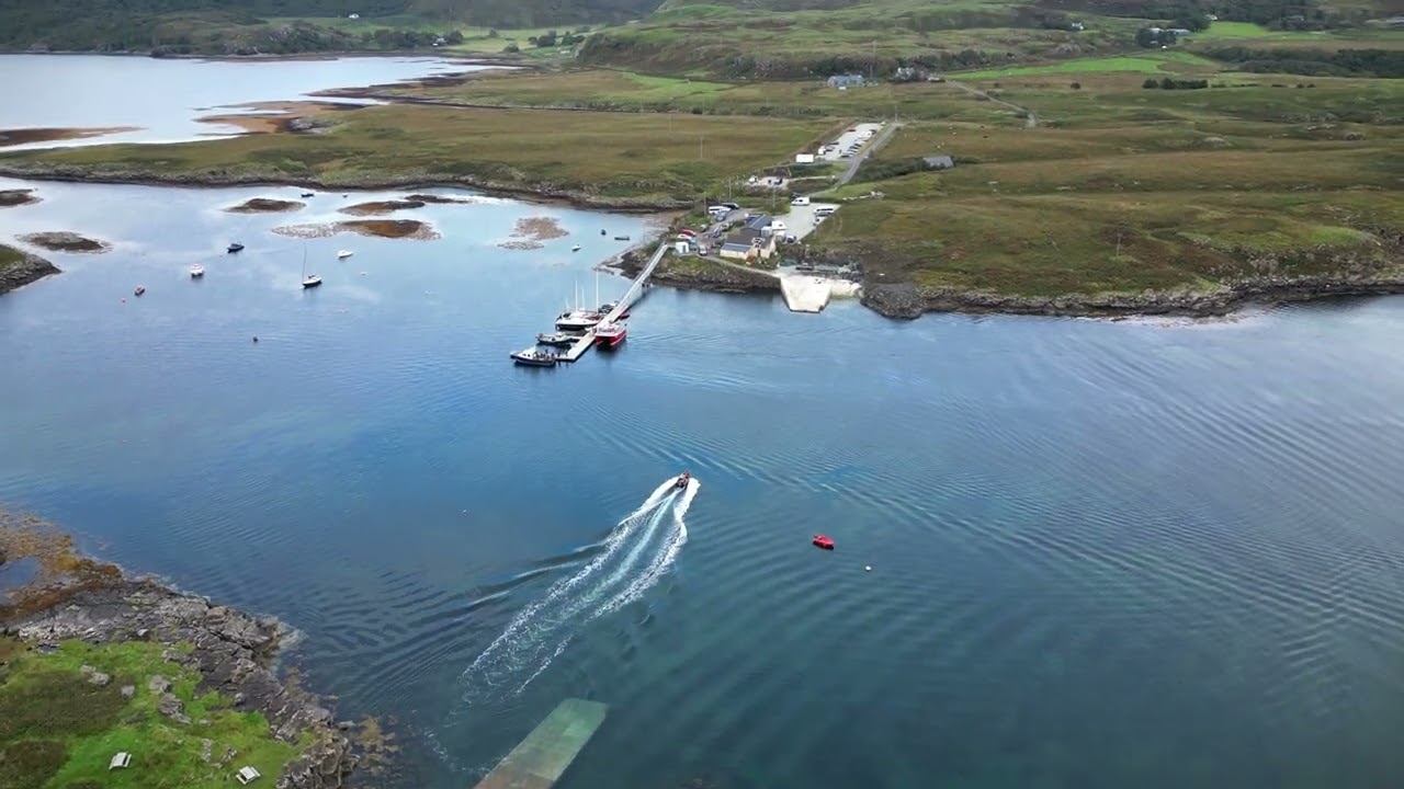 Ulva Island Scotland with the DJI Mini 3 Pro drone