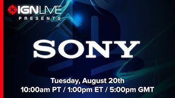 Sony Gamescom 2013 Press Conference - IGN Live Presents