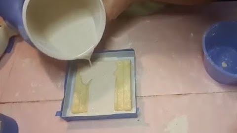 Model Railroad tunnel portal latex mold - Part 4&5