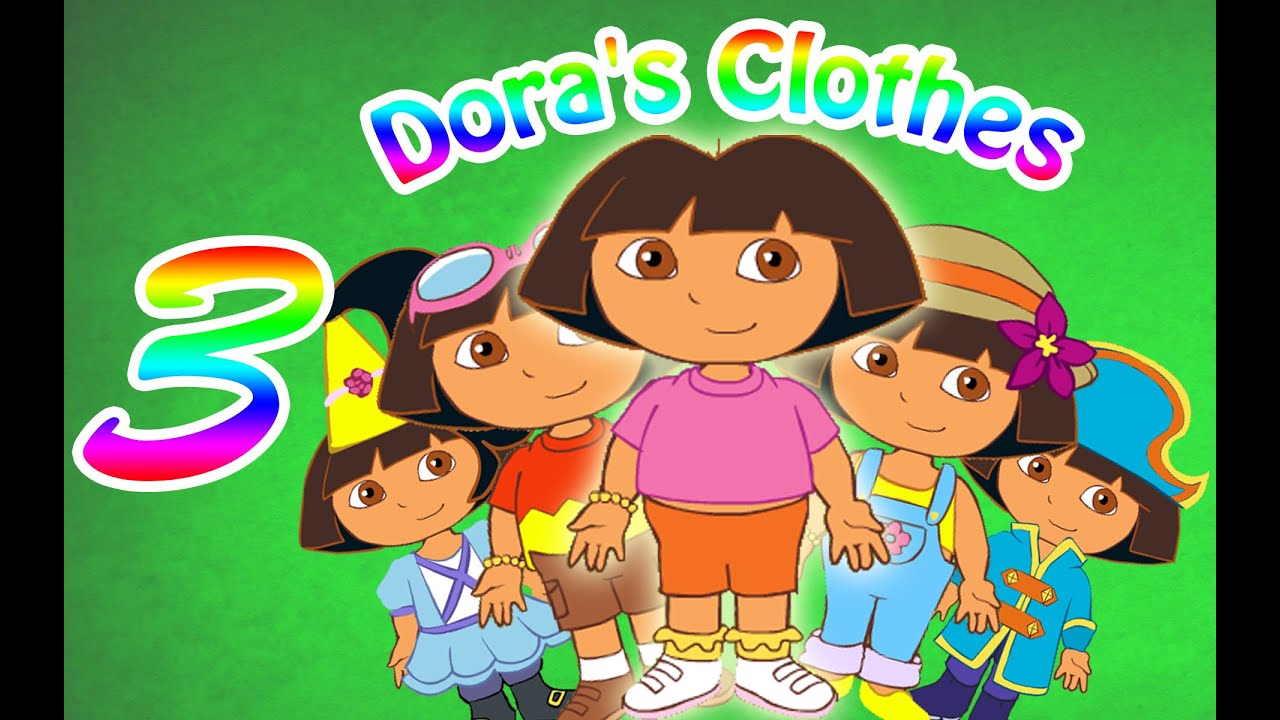 Dora and friends of Clothes Game Dora Adventure Episode 3