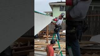 EVER wonder how fascia boards are installed. Enjoy #construction #framing