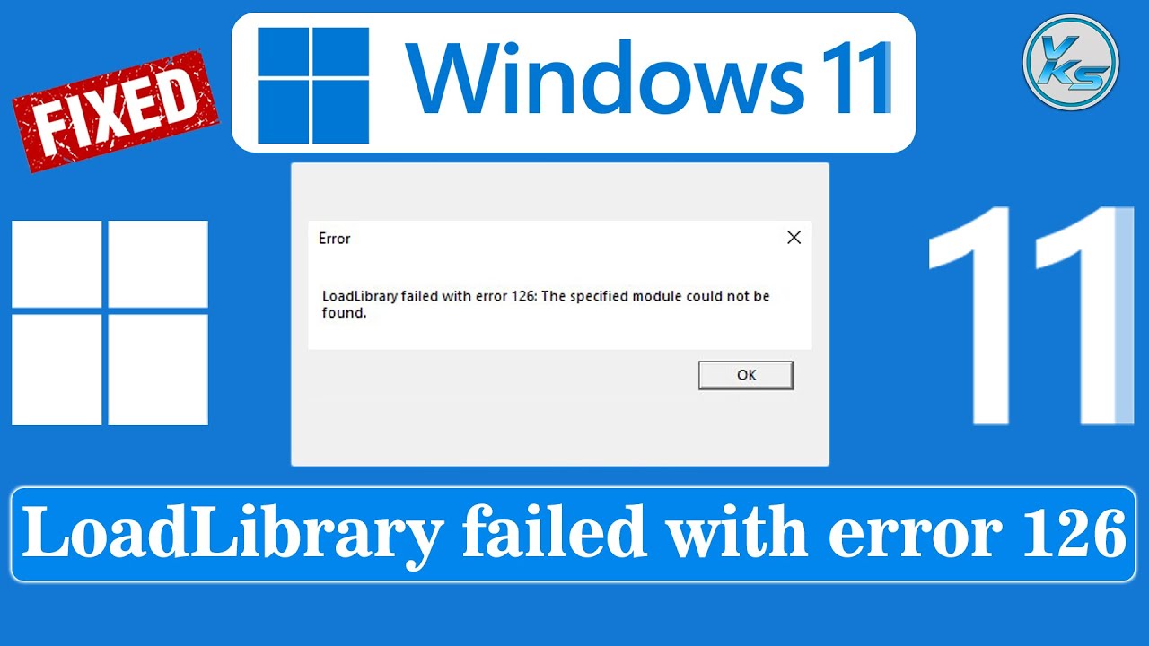 ✅ How To Fix LoadLibrary Failed With Error 126 The Specified Module Could Not Be Found
