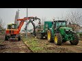 Taglio e Cippatura Pioppi/JD 6150r -7230r|3x Escavatori| WOOD CUTTING&CHOPPING Agricorte