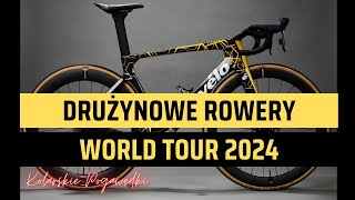 Rowery drużyn World Tour 2024! Który najfajniejszy?