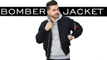 HOW TO STYLE A BOMBER JACKET | MEN