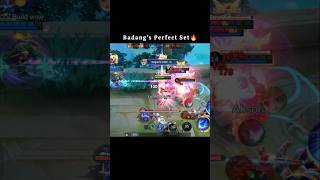 Badang 5-Man Perfect Set 🔥 Insane Knockback Wipeout!#shorts #youtubeshorts #mlbb #badang #ml
