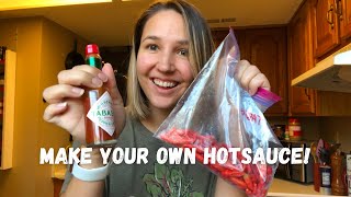 How to make HOMEMADE TABASCO SAUCE from homegrown peppers | Auxhart Gardening