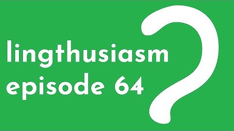 64: Making speech visible with spectrograms - Acoustic phonetics introduction with wave forms
