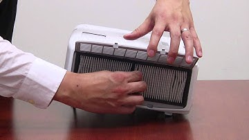 Replacing the filter for the Epson Powerlight D6000 series