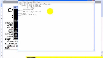 aula 2433 PL SQL TRIGGER de Linha FOR EACH ROW NEW