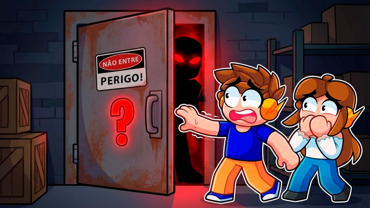 NÃO ABRA O DEPOSITO do TERROR no ROBLOX!