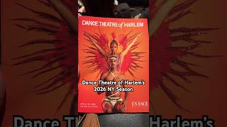 Dance Theatre of Harlem’s 2026 NY Season at @NYCityCenter was outstanding! #explorenyc