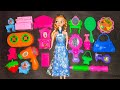 Barbie doll kitchen set video