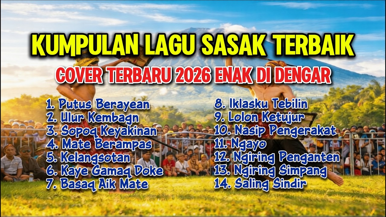 Kumpulan Lagu Sasak Cilokak Viral Cover Terbaru 2026 Enak didengar