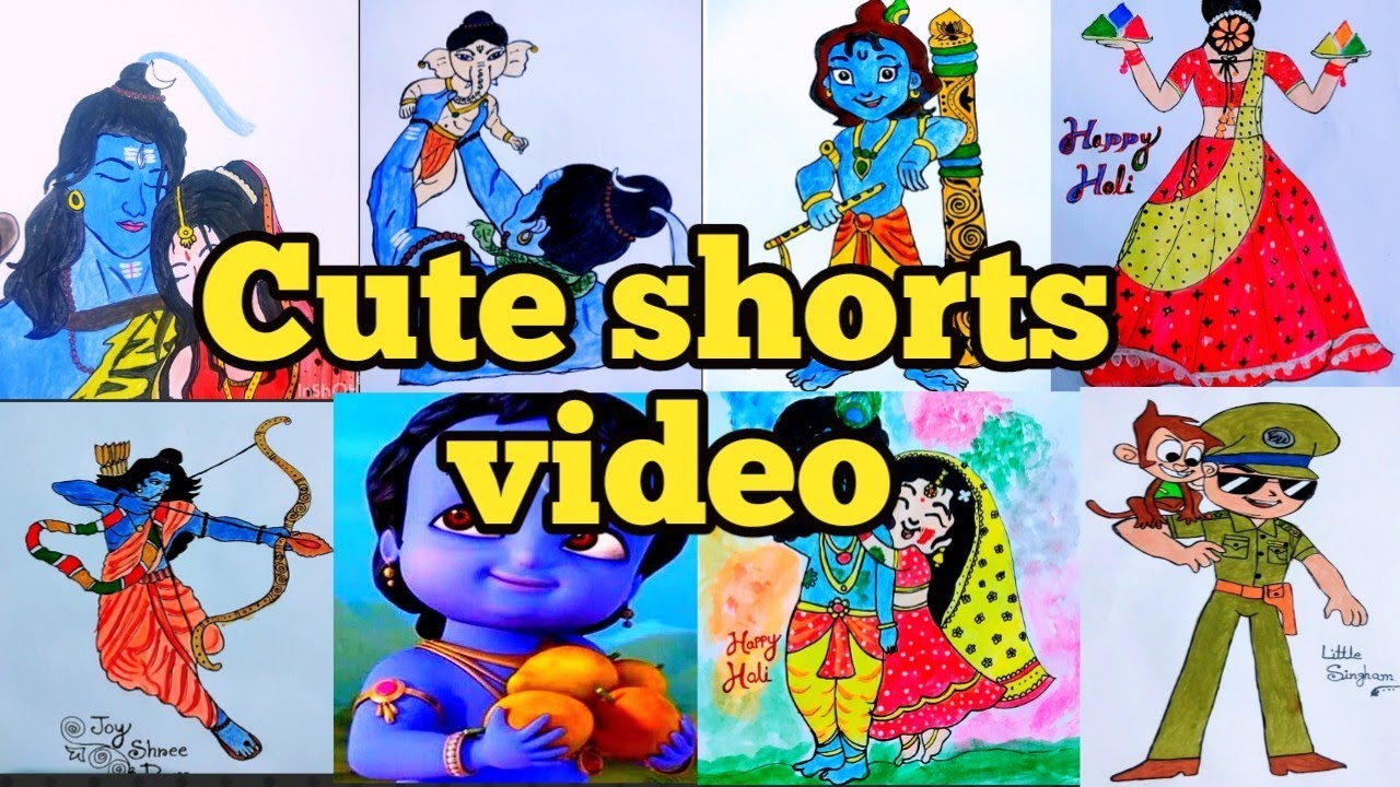 My cute shorts very easy.shorts drawing for beginners.cute art for