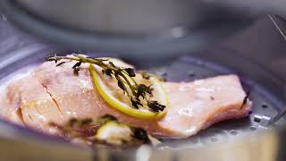 Cooking Chef XL | Come utilizzare i programmi preimpostati SimpleTouch™: Cottura a vapore