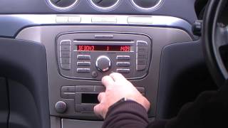 How to pair your iPhone to the Ford 6000 CD Bluetooth system in a Ford S Max