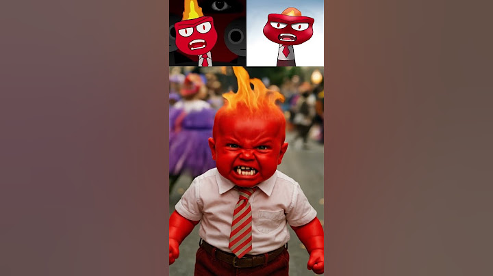 Incredibox Sprunki OC - Anger Inside Out 2 As Baby In Real Life