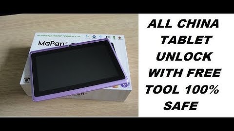 All China Tablet Pattern Unlock Without Data Loss #chinatablethardreset