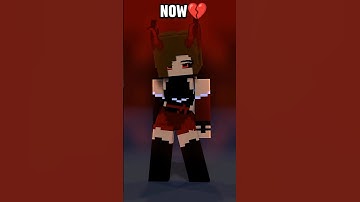 Now😵 vs then❤️🗿[Minecraft Edit] #minecraft #shorts #trending #viral #edit