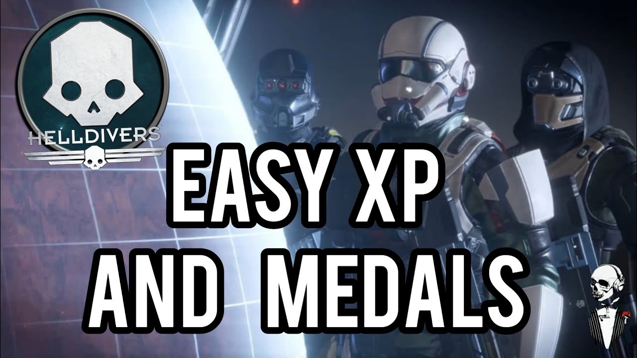 Helldivers 2 easy XP and medal farm - YouTube
