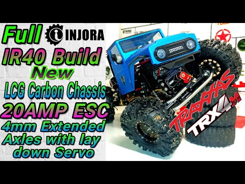 Traxxas Trx4m IR40 Injora Build - Full Build and Testing #InjoraIR40 #traxxastrx4mIR40
