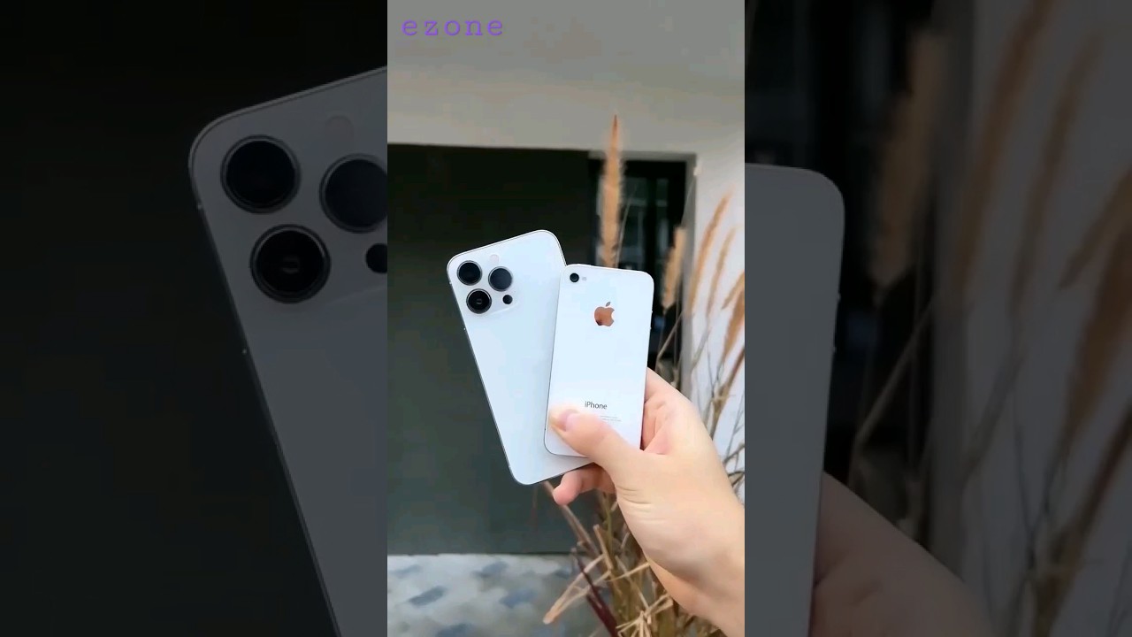 Apple 5 vs 13pro🍎💦💥 